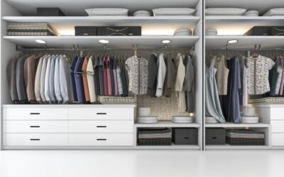 ¿Cómo es mejor guardar la ropa en cajones o perchas?